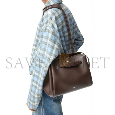 LOEWE MEDIUM MADRID BAG IN SUPPLE CALFSKIN AANBAB1X01-0018 (28.5*23*11cm)
